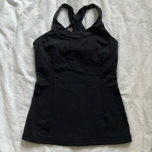 Lululemon Black Tank